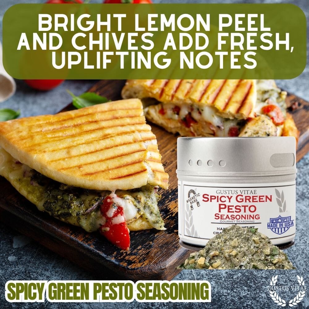 Spicy Green Pesto Seasoning - BBQRubs.com