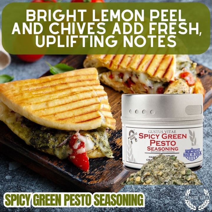 Spicy Green Pesto Seasoning - BBQRubs.com