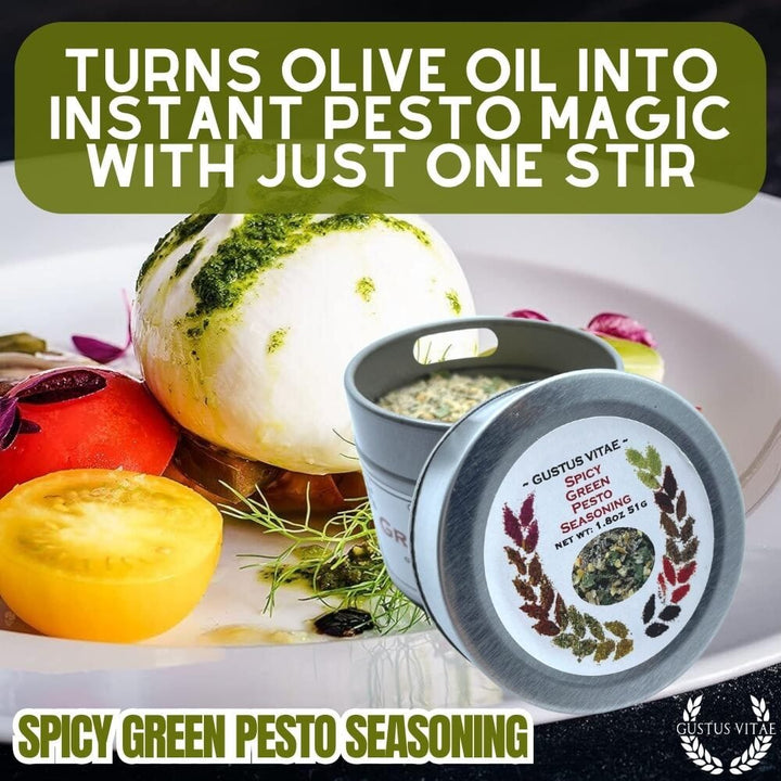 Spicy Green Pesto Seasoning - BBQRubs.com
