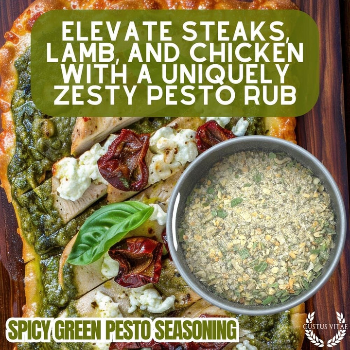 Spicy Green Pesto Seasoning - BBQRubs.com