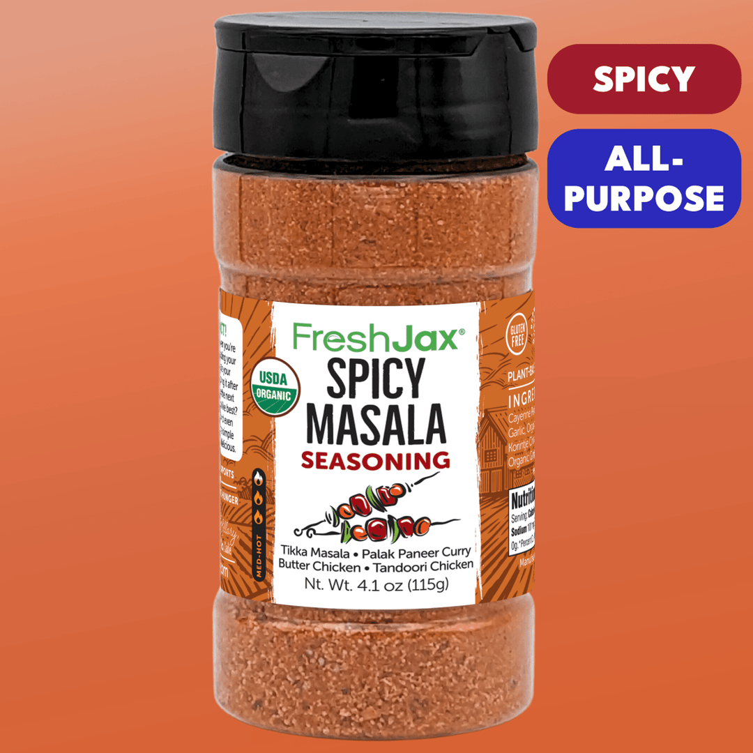 Spicy Masala Organic Seasoning – Low Sodium Indian-Inspired Spice Blend - BBQRubs.com