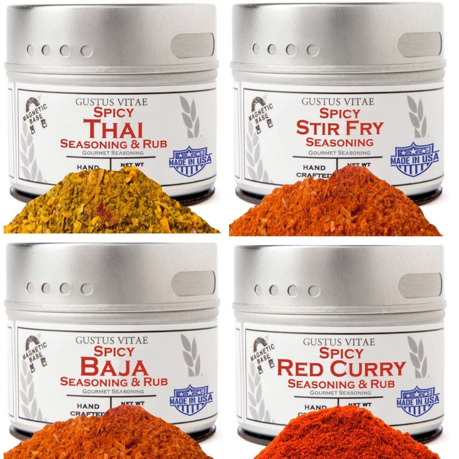 Spicy One Pot Wonders | Complete 4 Pack Collection | Authentic Gourmet Seasonings and Spice Blends - BBQRubs.com
