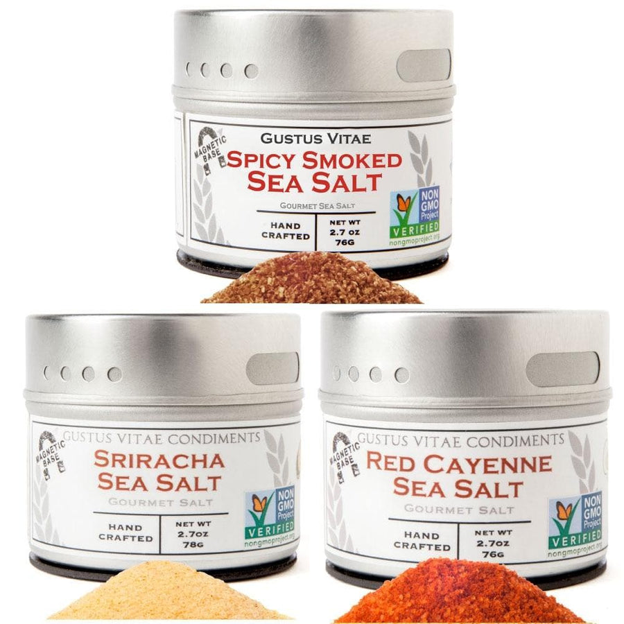 Spicy Salts for Spring - 3 Pack Collection - BBQRubs.com