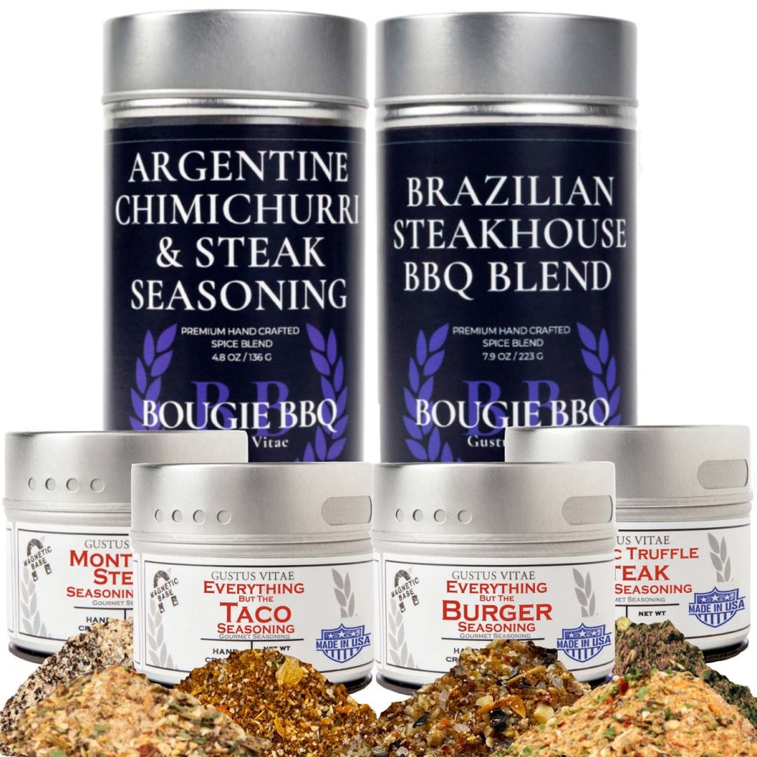 Steak Lovers - Best For Beef | Complete 6 Pack Collection | Gourmet Seasonings and Rubs For Steaks, Chops, Racks & Ribs - BBQRubs.com