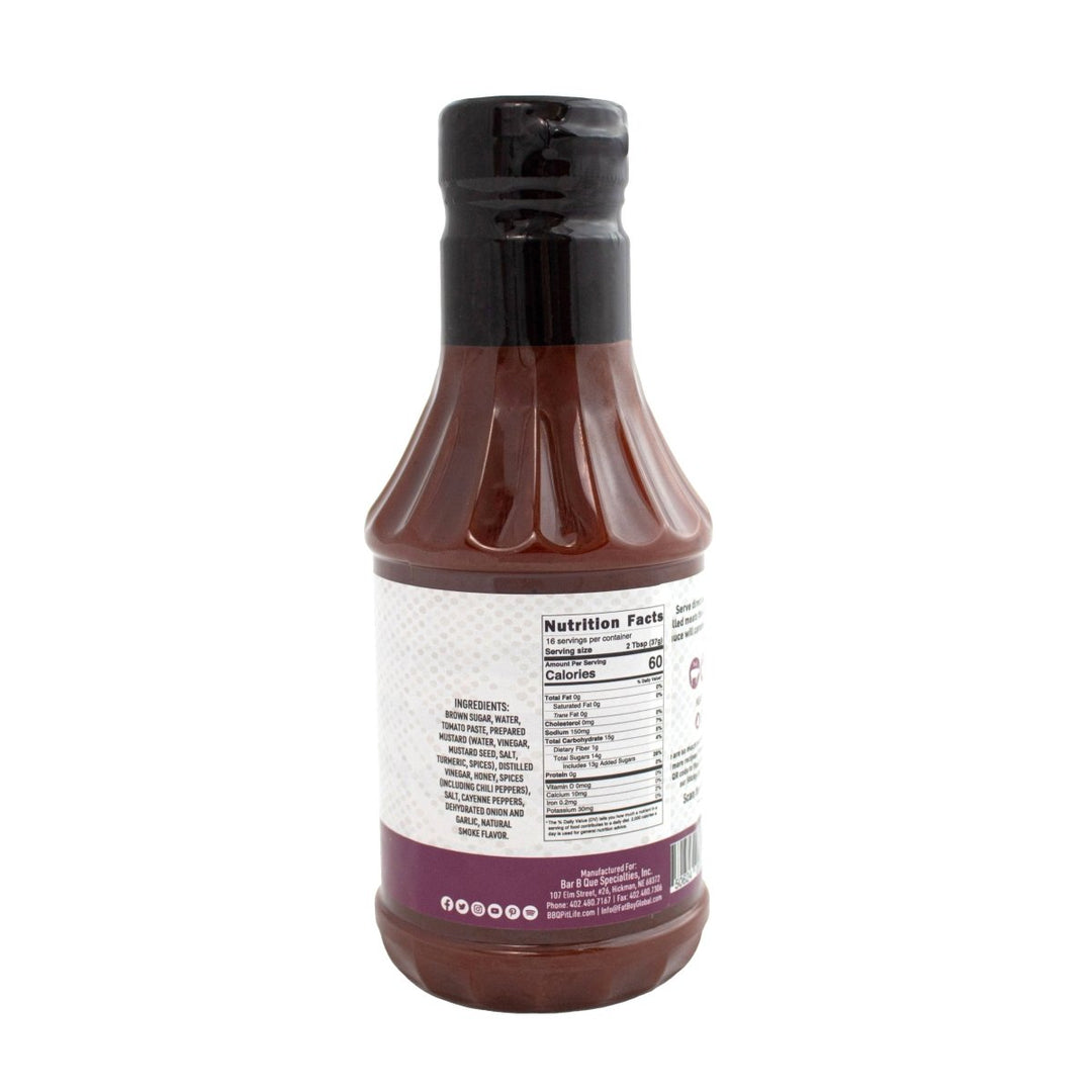 Sticky Stuff Gluten Free Natural BBQ Sauce 19 oz - Pack of 2 - BBQRubs.com