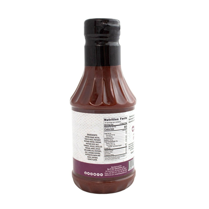 Sticky Stuff Gluten Free Natural BBQ Sauce 19 oz - Pack of 2 - BBQRubs.com