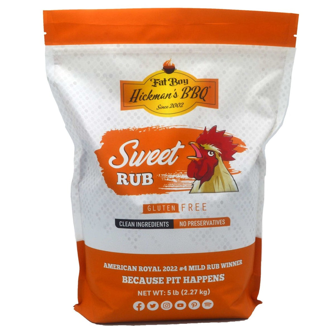 Sweet Natural Gluten Free BBQ Rub 5 lb - BBQRubs.com
