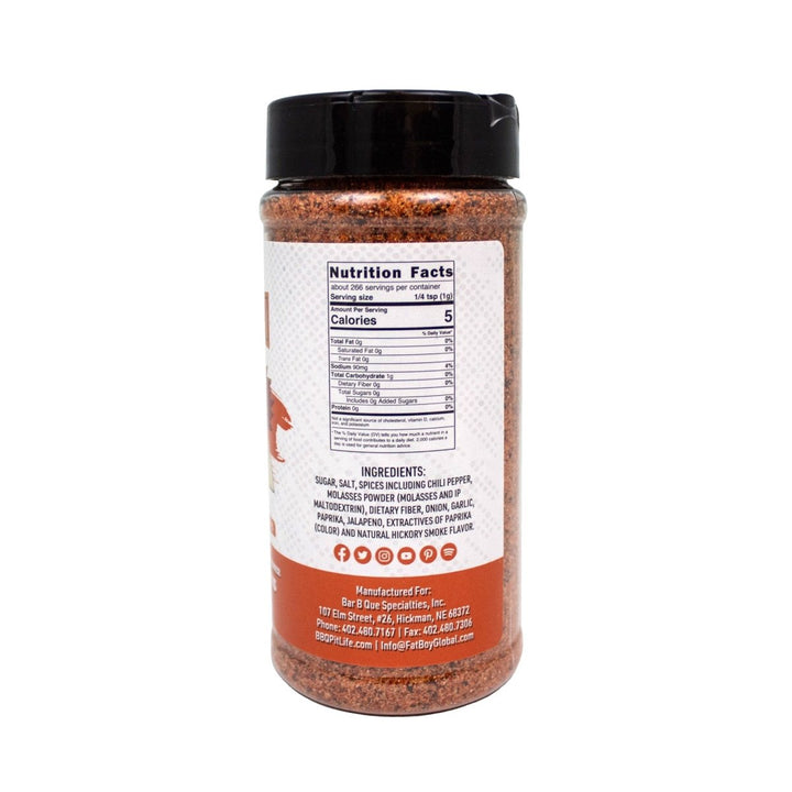 Sweet Natural Gluten Free BBQ Rub 9.4 oz - BBQRubs.com