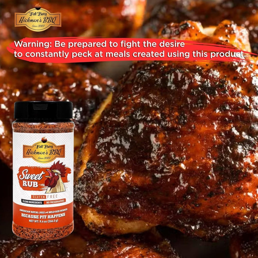 Sweet Natural Gluten Free BBQ Rub 9.4 oz - BBQRubs.com
