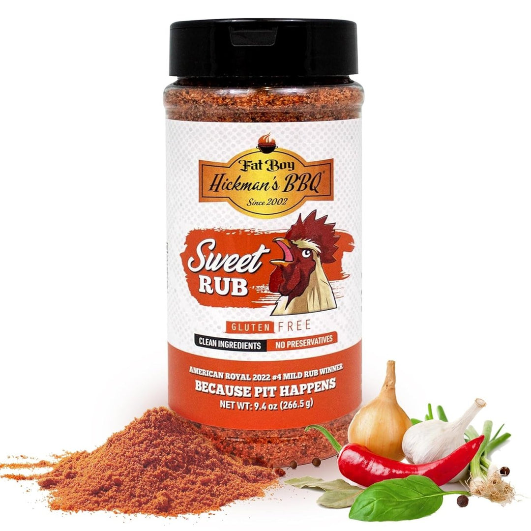 Sweet Natural Gluten Free BBQ Rub 9.4 oz - BBQRubs.com