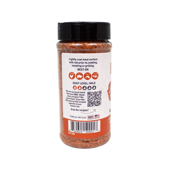 Sweet Natural Gluten Free BBQ Rub 9.4 oz - BBQRubs.com