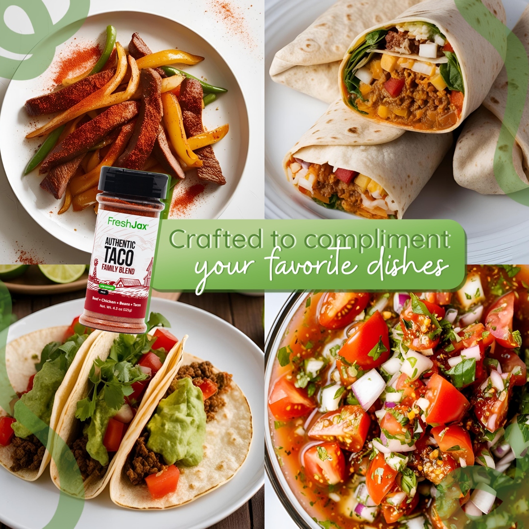 Taco Seasoning – Low Sodium Authentic Mexican Spice Blend - BBQRubs.com