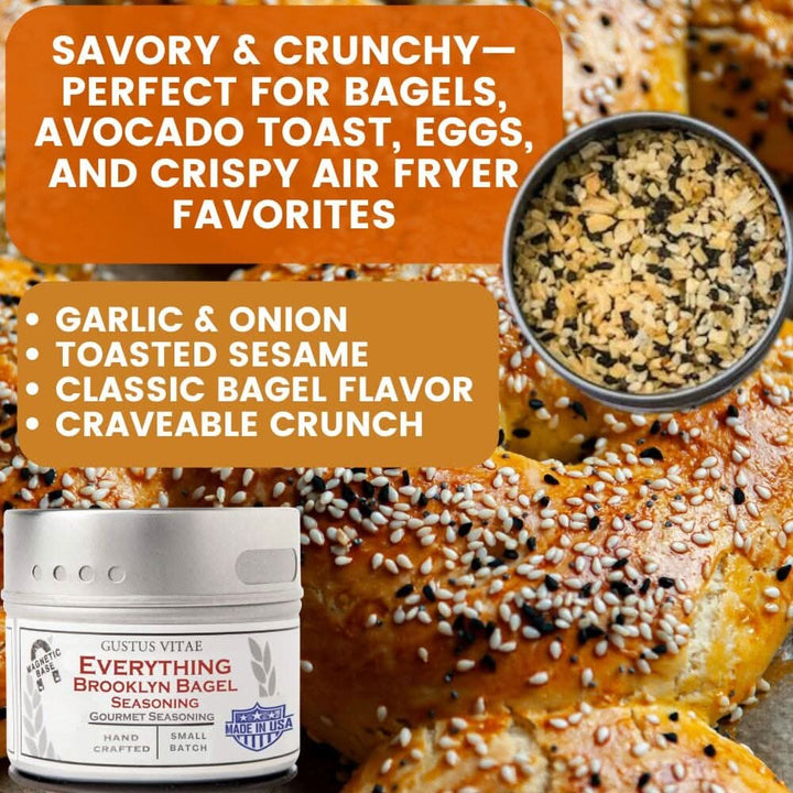 Taste of America: Classic USA Flavor Favorites | Gift Packaged Seasoning Collection | Set of 6