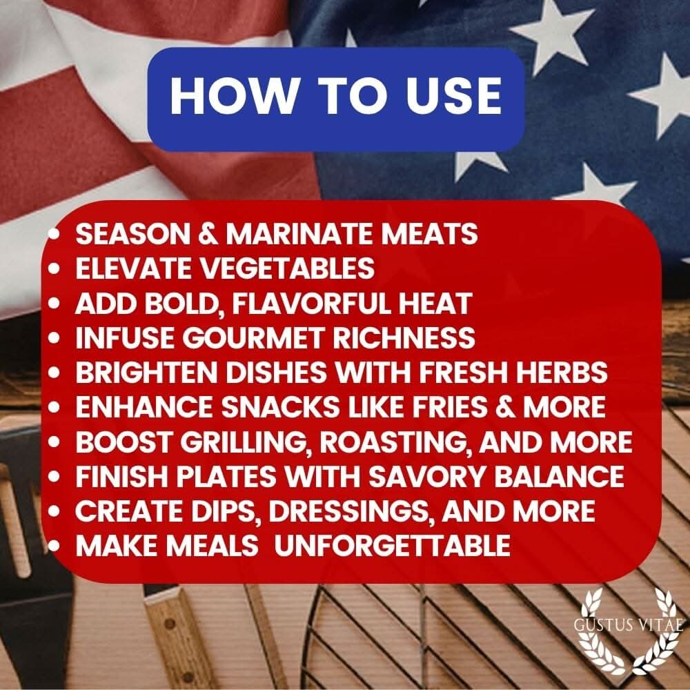 Taste of America: Classic USA Flavor Favorites | Gift Packaged Seasoning Collection | Set of 6