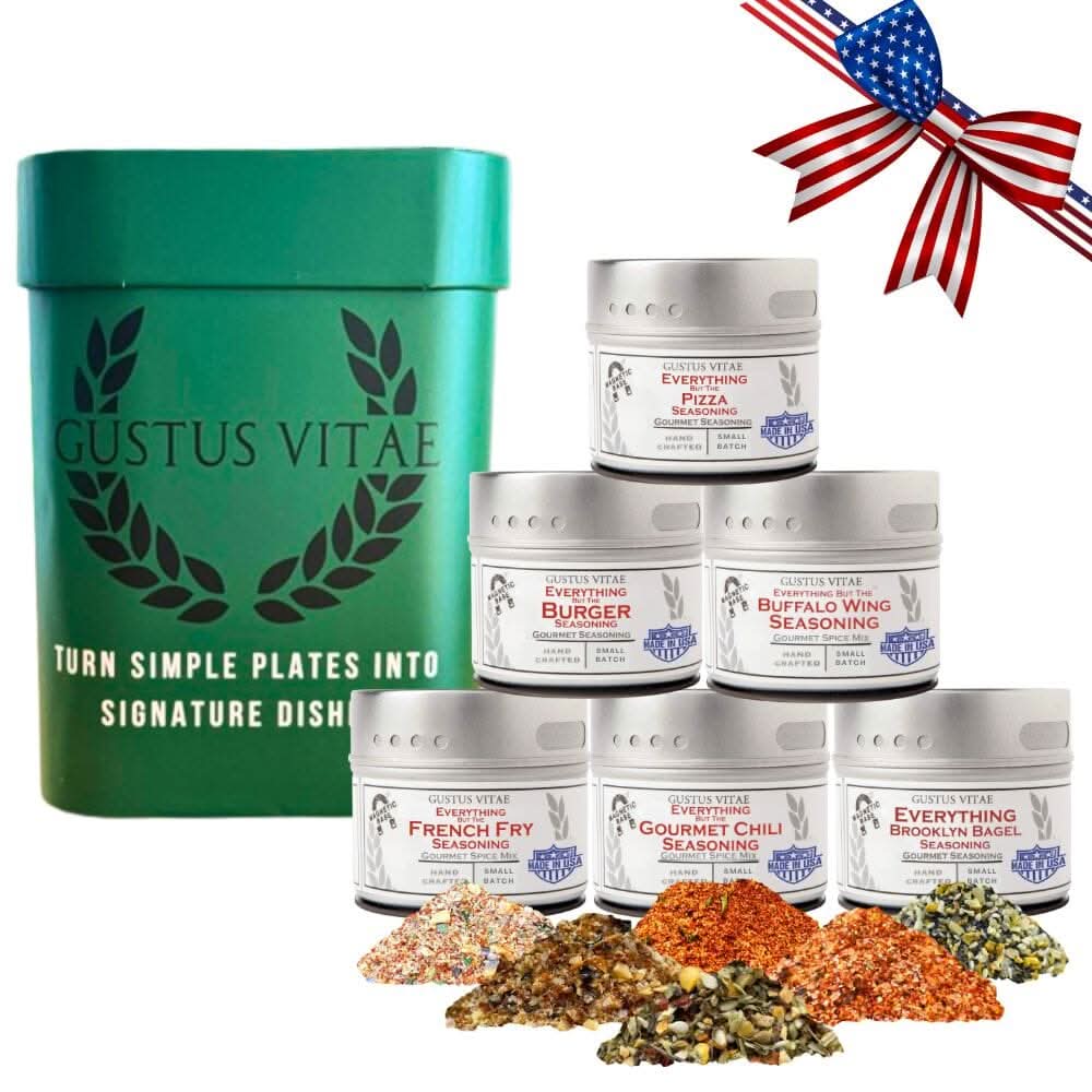 Taste of America: Classic USA Flavor Favorites | Gift Packaged Seasoning Collection | Set of 6 - BBQRubs.com