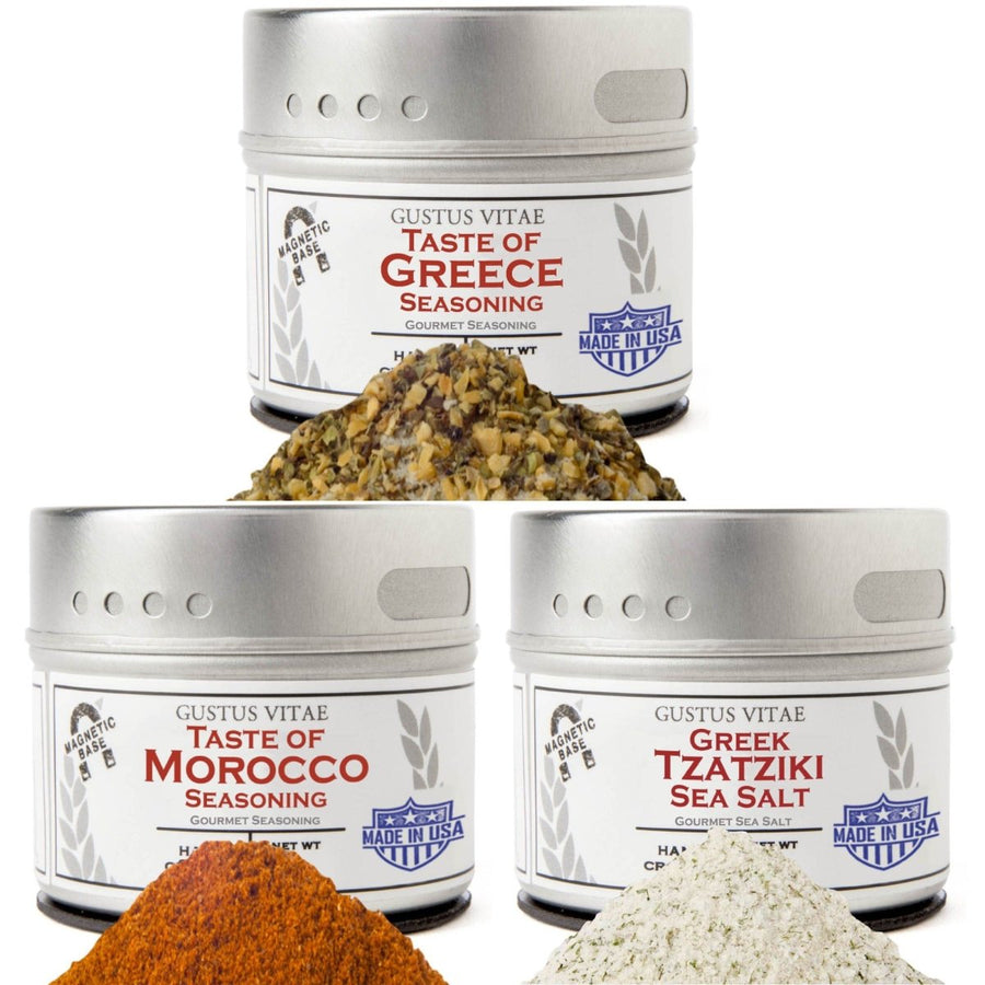 Taste of the Mediterranean - 3 Tins - BBQRubs.com