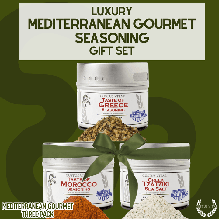 Taste of the Mediterranean - 3 Tins - BBQRubs.com