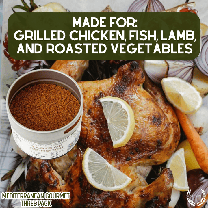Taste of the Mediterranean - 3 Tins - BBQRubs.com