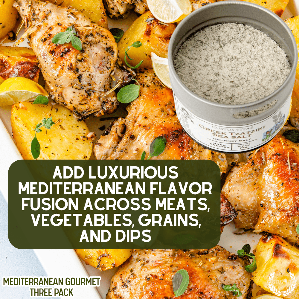 Taste of the Mediterranean - 3 Tins - BBQRubs.com