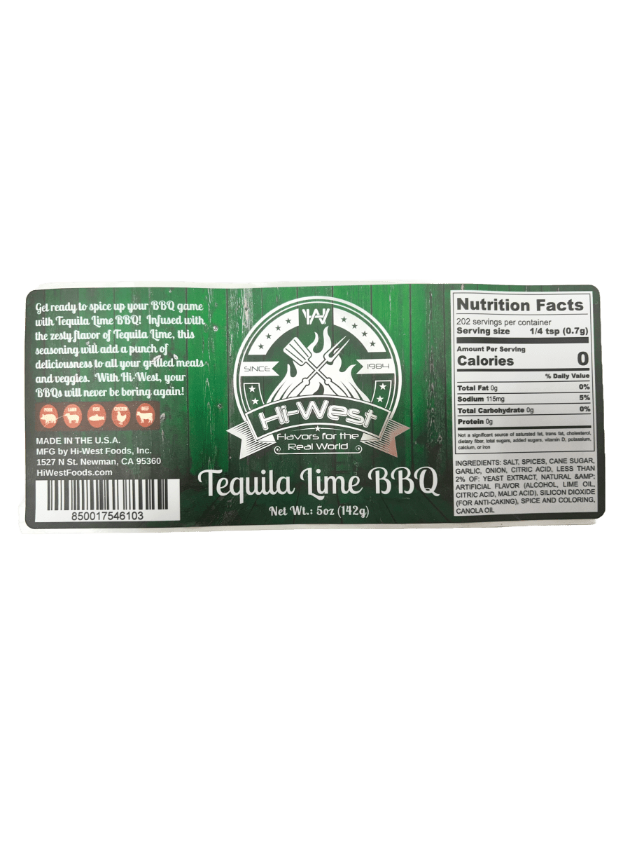 Tequila Lime BBQ Seasoning - BBQRubs.com