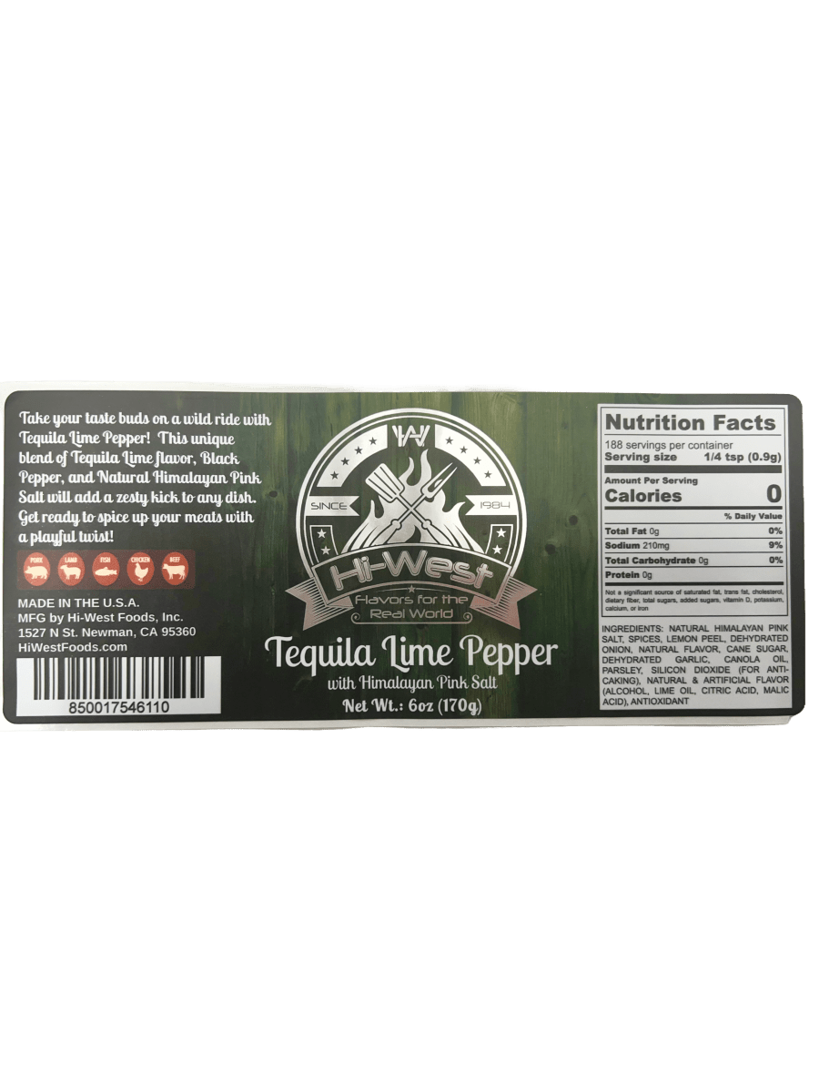 Tequila Lime Pepper Seasoning - BBQRubs.com