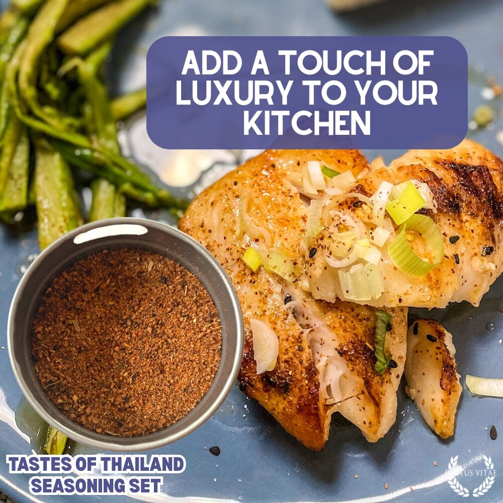 Thai Seasoning Gift Set - Tastes of Thailand - Artisanal Spice Blends Six Pack - BBQRubs.com