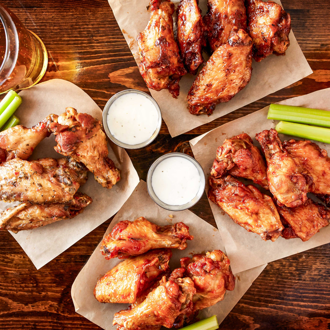 Crispy Chicken Wings – 25pc Bundle with Choice of Signature Sauce