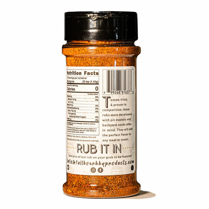 "The Black Label"- Steak and Chop Rub 8.4 oz. - BBQRubs.com