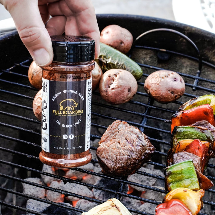 "The Black Label"- Steak and Chop Rub 8.4 oz. - BBQRubs.com