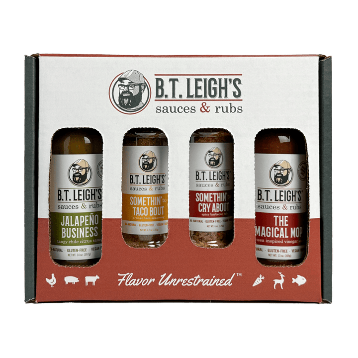 The Burn Box - Spicy Flavors Gift Set - BBQRubs.com