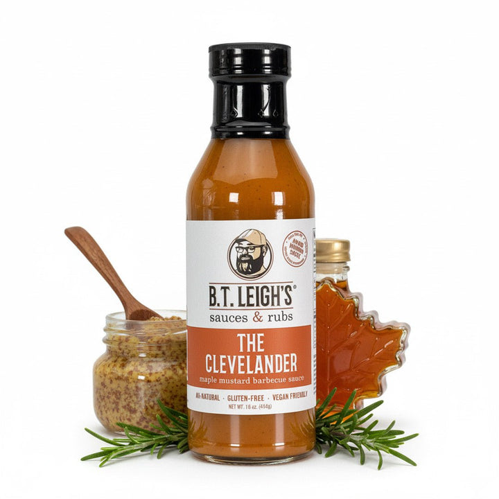 The Clevelander - Mustard Maple Rosemary Barbecue Sauce - BBQRubs.com