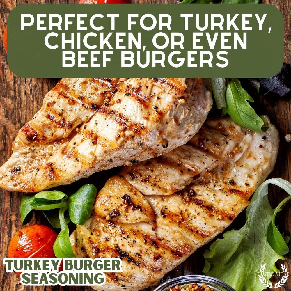 Turkey Burger Seasoning - BBQRubs.com