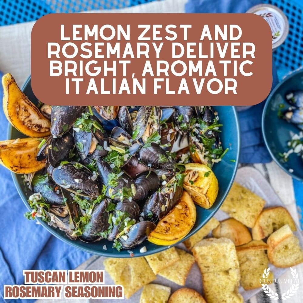 Tuscan Lemon Rosemary Seasoning - BBQRubs.com