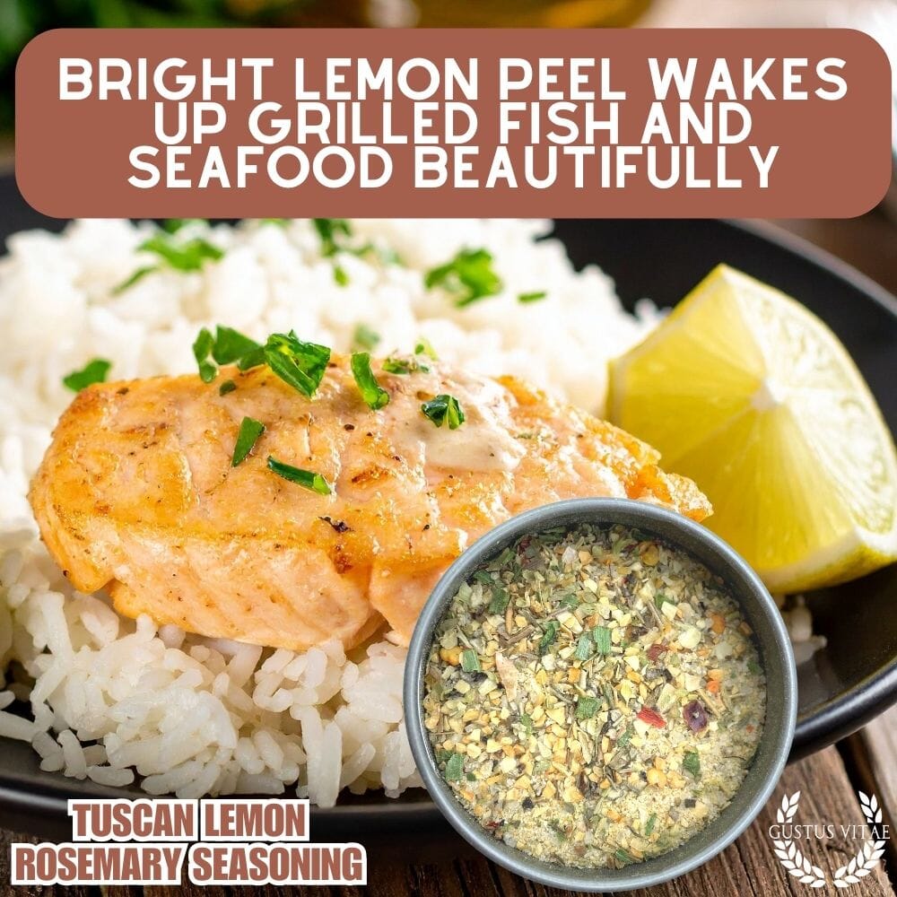 Tuscan Lemon Rosemary Seasoning - BBQRubs.com