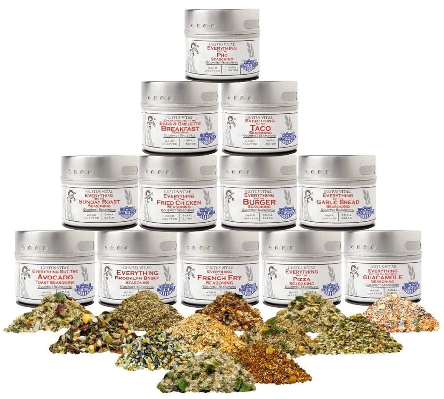 Ultimate Everything Seasonings Collection | Set of 12 Tins - BBQRubs.com