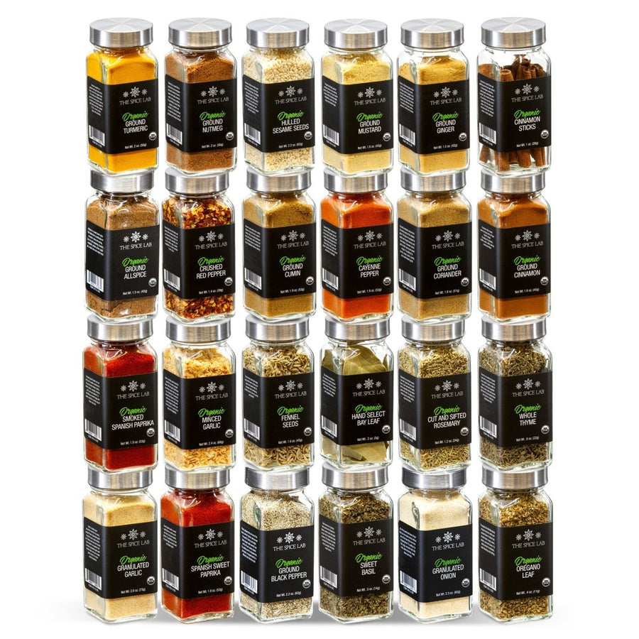 Ultimate Organic Spice Set - 24 Jars - BBQRubs.com