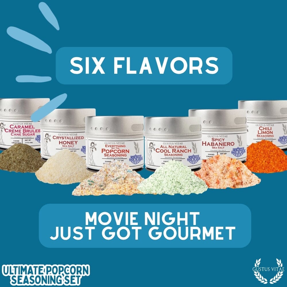 Ultimate Popcorn Seasoning Set - Six Pack - BBQRubs.com