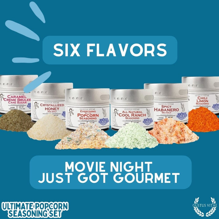 Ultimate Popcorn Seasoning Set - Six Pack - BBQRubs.com