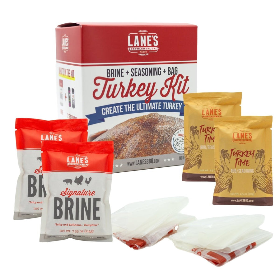 Ultimate Turkey Brine Kit (Signature Brine + Rub + Brine Bags) - 2 Use - BBQRubs.com