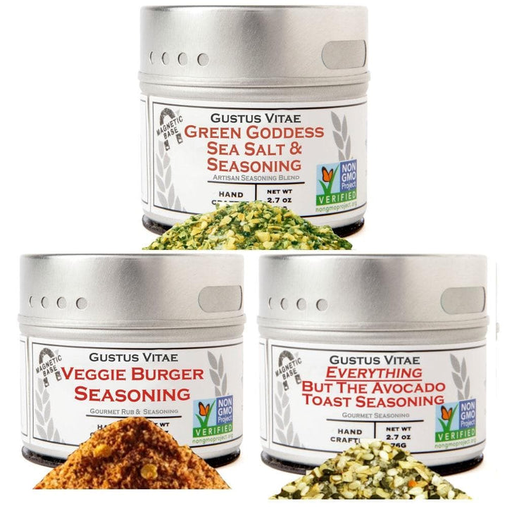 Veggie Lovers Seasonings - 3 Pack - BBQRubs.com