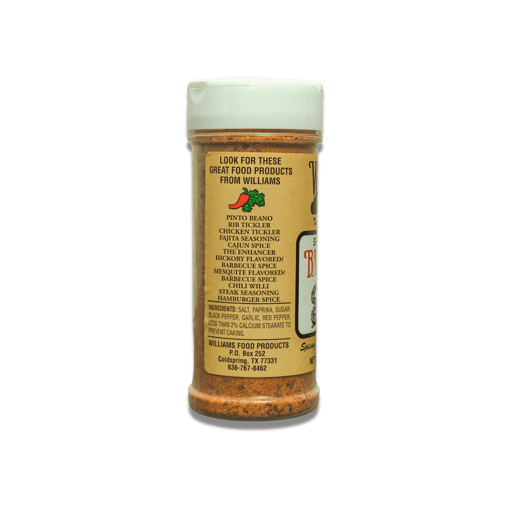 Williams Sprinkle On Barbecue Spice 14 oz - BBQRubs