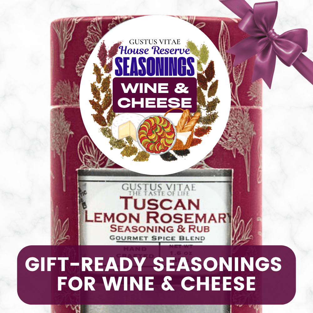 Wine & Cheese House Reserve Seasonings | Gift Pack Set of 3 - BBQRubs.com