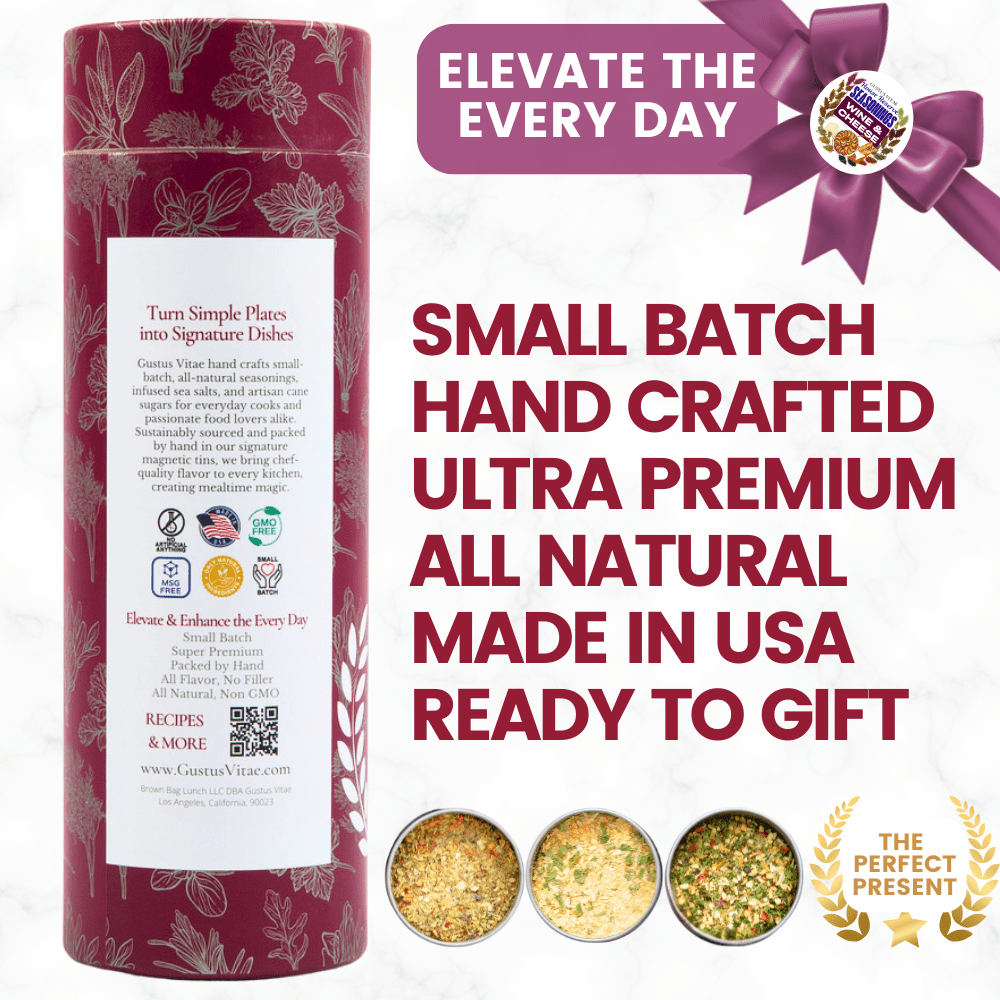 Wine & Cheese House Reserve Seasonings | Gift Pack Set of 3