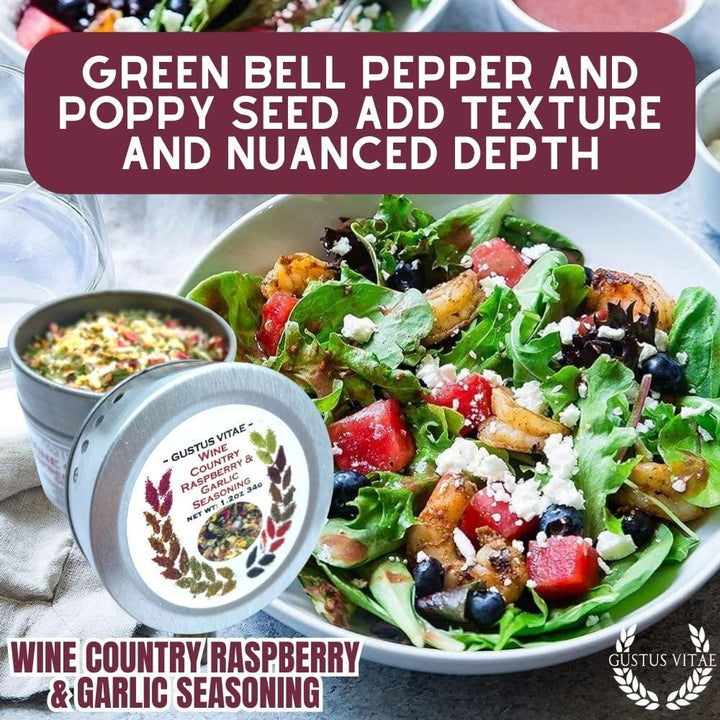 Wine Country Raspberry & Garlic Seasoning - BBQRubs.com