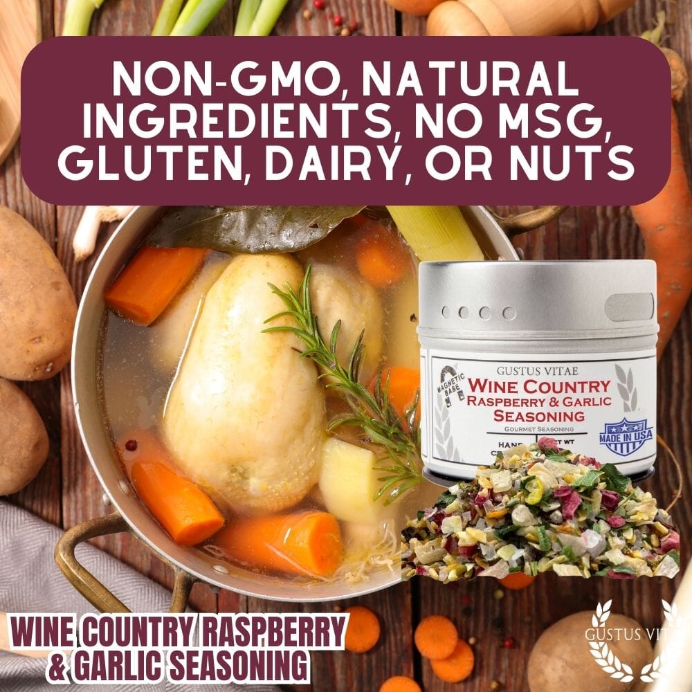 Wine Country Raspberry & Garlic Seasoning - BBQRubs.com