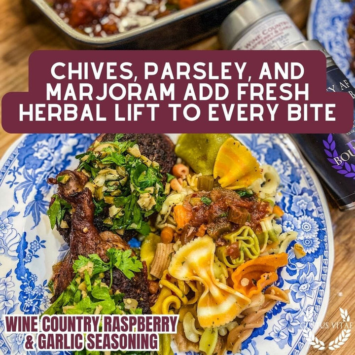 Wine Country Raspberry & Garlic Seasoning - BBQRubs.com