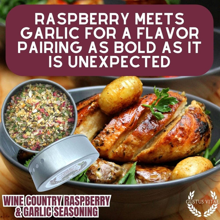 Wine Country Raspberry & Garlic Seasoning - BBQRubs.com