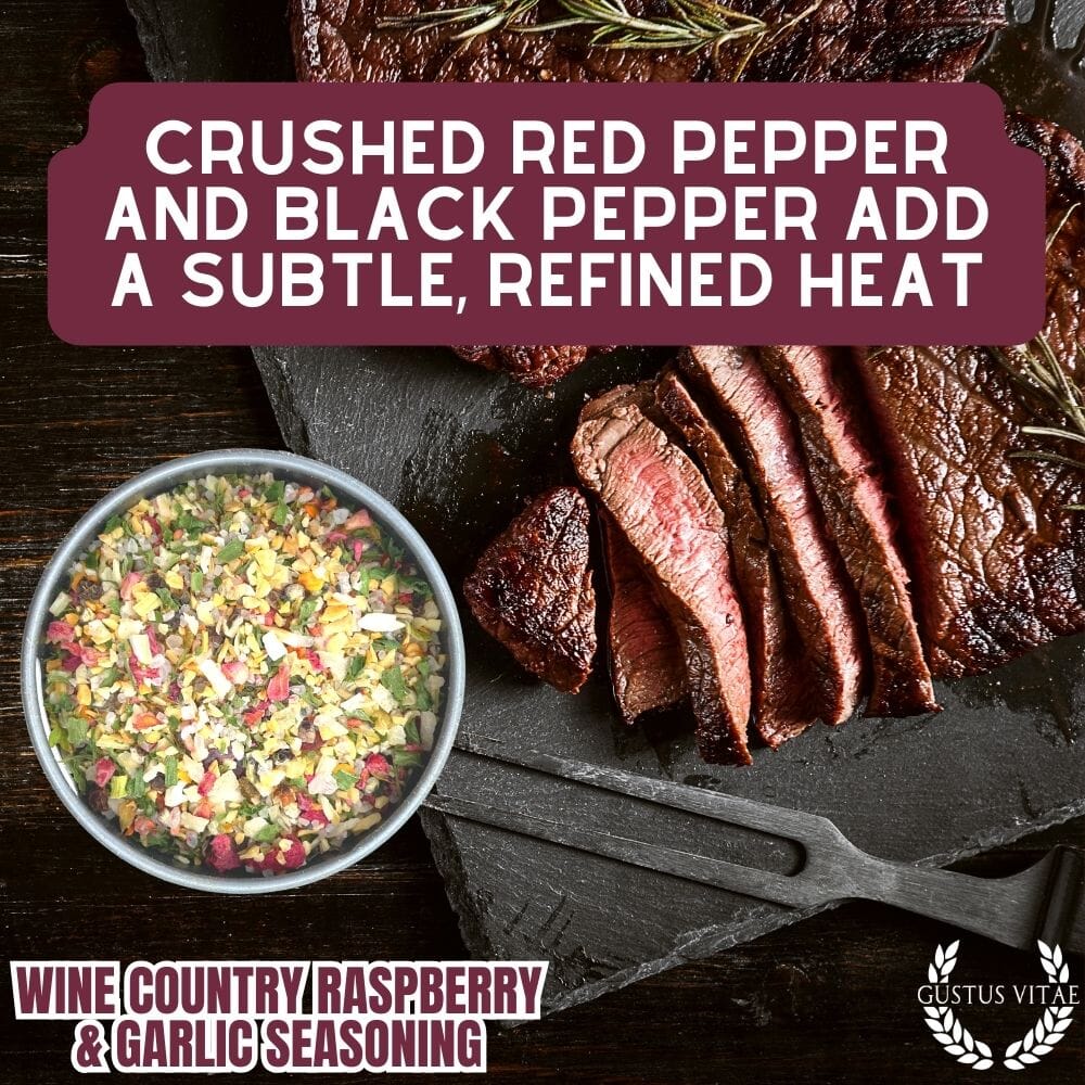 Wine Country Raspberry & Garlic Seasoning - BBQRubs.com