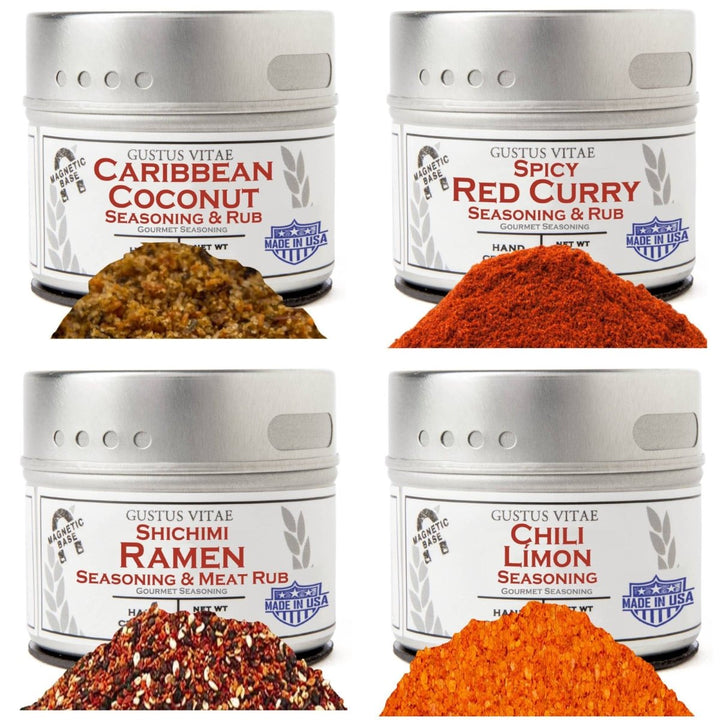 World Flavor Favorites Seasonings | Set of 4 - BBQRubs.com