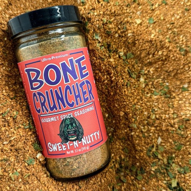 Zombie Spice Rub Co. | Bone Cruncher | Go Spice Pouch to Get Hooked | Sweet & Nutty are Your Friends - BBQRubs.com